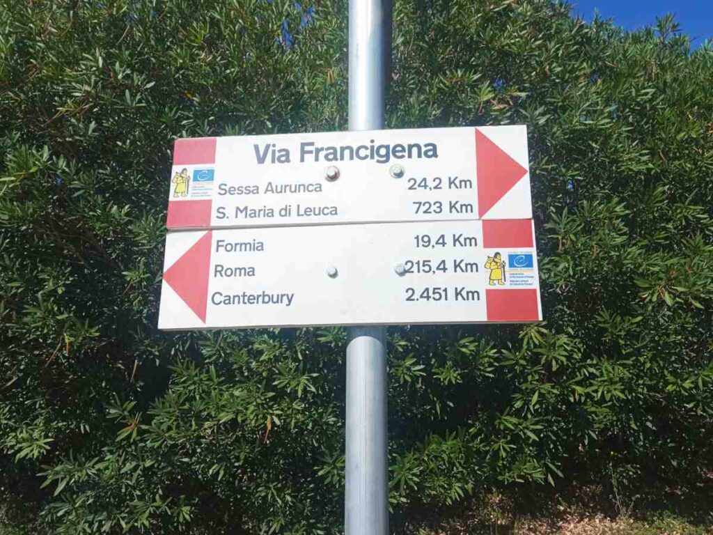 5 Meraviglie da non perdere sul tratto campano della Via Francigena